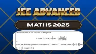 The total number of real solutions(Trigonometry)#jeeadvanced2025 #iit2025 #jeeproblems #jeesolutions