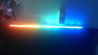 Attiny24A 16MHz + WS2812 3-ch VU meter