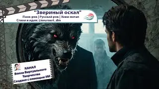Звериный оскал  - Панк рок, Русский рок, хеви-метал | SUNO AI by @neuroart_dm