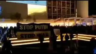 Tel Aviv rally in support of Ukraine