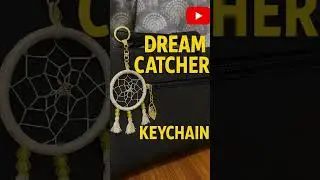 How to DIY Dreamcatcher Keychain | Easy Handmade Gift from old bangels