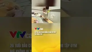 VTV đưa tin cậu b&eacute; 3 Tuổi Tập GYM m&agrave; kh&ocirc;ng ai tin🤣