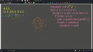 [CSES][Сортировка и поиск] Максимальная сумма подмассива II