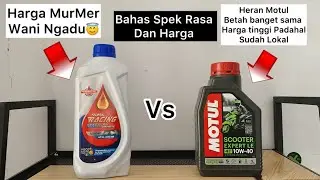 Oli terbaik untuk motor MATIC  | federal Racing MATIC vs Motul expert LE