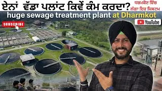 ਸ਼ਹਿਰ ਦੇ ਗੰਦੇ ਪਾਣੀ ਦੀ ਸਹੀ ਵਰਤੋਂ? ਕਿਵੇਂ ਚੱਲਦਾ ਏਨਾਂ ਵੱਡਾ ਸਿਸਟਮ | sewage treatment plant in Punjab