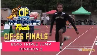 2025 TF - CIF-SS Ford Track & Field Finals - Boys Triple Jump D2