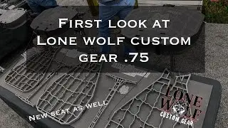 lone wolf custom gear first look .75 and small saddle stand