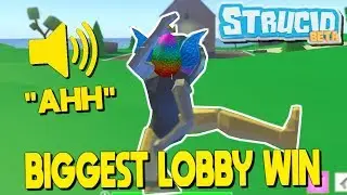 The BIGGEST Lobby In Strucid Battle Royale... (Roblox Fortnite)