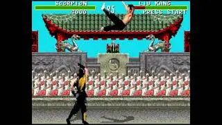 Sega Mega Drive Scorpion Get Over Here