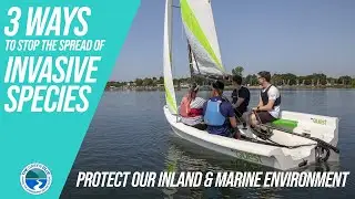 DINGHY SAILORS - 3 WAYS TO STOP THE SPREAD OF INVASIVE SPECIES Protect  Inland & Marine Environment