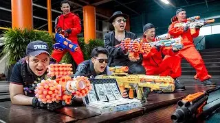 Игра LTT ​​Nerf War: герои SEAL X сражаются насмерть в этом испытании Nerf Guns!