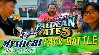 Paldean Fates Pack Battle w/ Mystical Merchants
