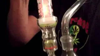 Vrip VHW with HiSi Stemless Hex Bubbler --- Glass Vaporizer