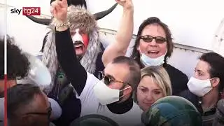 Chi &egrave; Hermes Ferrari, lo &ldquo;sciamano&rdquo; delle proteste a Roma