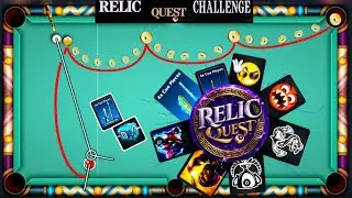 8 Ball Pool - NEW 😍 Relic Quest Mission Success - New Olympus Season.