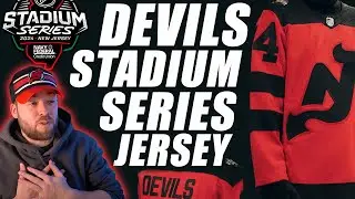 New Jersey Devils NHL Stadium Series Jersey!