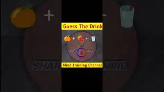 Emoji challenge|Guess the drinks #sharpyourmind
