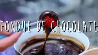 Fondue Caseiro de Chocolate