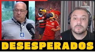 O CLIMA gaúcho antes de enfrentar o FLAMENGO é de velório…