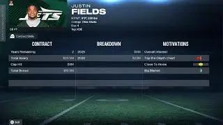 Madden NFL 26 Jets Franchise E1: 25 end and offseason
