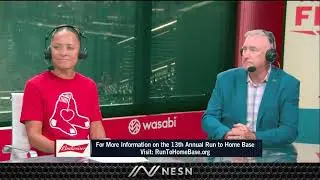 2022 Run to Home Base | Brigadier General (Ret.) Jack Hammond on NESN, 7/29