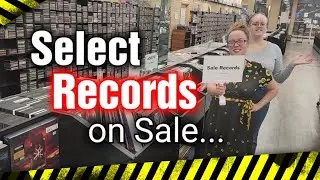 Record Store - Vinyl Sale - Starting In Store NOW...