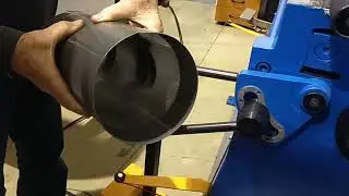 calandra a 3 rulli | Trasforma un foglio di lamiera in un tubo