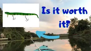 FISHING LURE TEST and REVIEW: Savage Gear 3D SNAKE