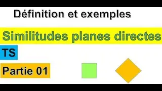 Similitudes planes directes Partie 01, d&eacute;finition, exemples, g&eacute;om&eacute;trie plane, maths, math&eacute;matiques,