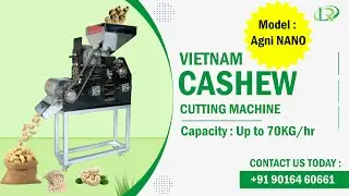 India's🇮🇳 tiny & Newly launched Agni NANO Cashew Cutting Machine with lowest uncut & broken ratio👨&zwj;💼