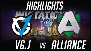 Alliance vs VG.J StarLadder i-League Invitational Highlights Dota 2 #dota2