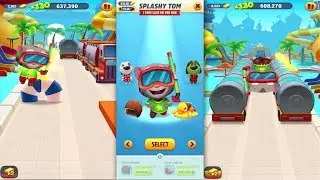 Talking Tom Gold Run - 🌊 New World WATER PARK 🌊