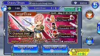 DFFOO GL Final Awakening Banner Lightning EX Pulls Pt.2