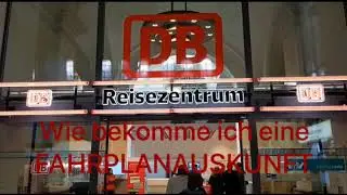 Wie bekommt man eine Fahrplanauskunft?