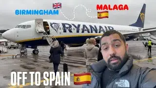 BIRMINGHAM TO MALAGA SPAIN 🇪🇸 TRAVEL VLOG #vlog109 #malaga #spain #spainvlogs #travelblogger #uk