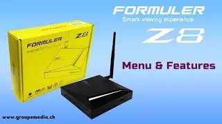 FORMULER Z8 Menu & Features