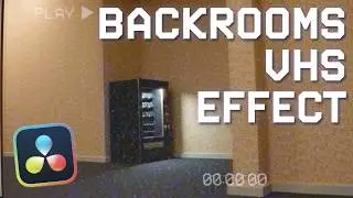How to Make the Backrooms VHS Effect in DaVinci Resolve