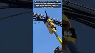 Efficient Wire Bundling Equipment For High Altitude Electrical Maintenance