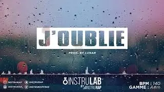 [FREE] Instru Rap Trap/Triste 2020 | Instrumental Rap Dope/Piano  - J'OUBLIE - Prod. by LUNAR