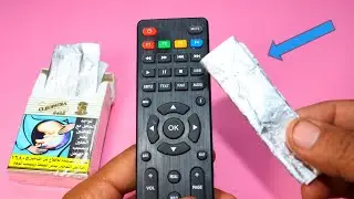 That's why you should put a piece of aluminum foil in the remote control
