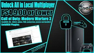 Call of Duty Modern Warfare 3 PS4 JB Unlock All in Local Multiplayer | How to Use + TESTING