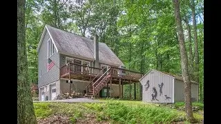 SOLD! 124 Lower Lakeview Drive Hawley PA Fawn Lake Forest Lakefront Wescolang Lake Lakefront
