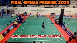 Auberta Zerlina (Exist) Vs Ghina Khairani Guniandi (Chandra Wijaya) Final Sirnas Premier 2014