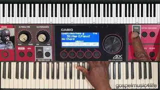 Casio CT-S1000V Auto Accompaniment 4-1-5-6 Chord Progression