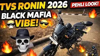TVS Ronin 2026 🔥 | Pehli Ride | Black Mafia Look | Full Review | Xtreme by Sujeet