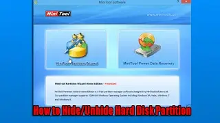 How to Hide/Unhide Hard Disk Partition