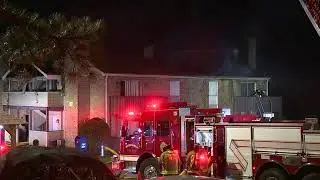 Firefighters respond to fire at Vestavia Hills apartment complex