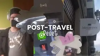 POST TRAVEL RESET VLOG: (unpacking, back at the gym, new cafe, getting back into routine)
