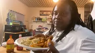 Быстрый ужин из свиной отбивной