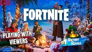 Streamer Playing With Viewers ! Fortnite Live Stream